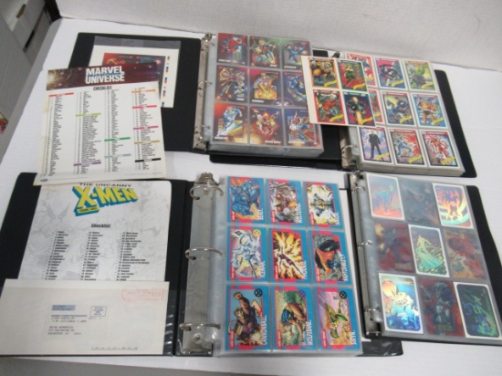 Large Box Lot of MARVEL Trading Cards