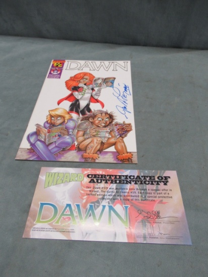 Dawn #1/2  Signed by J. Michael Linsner