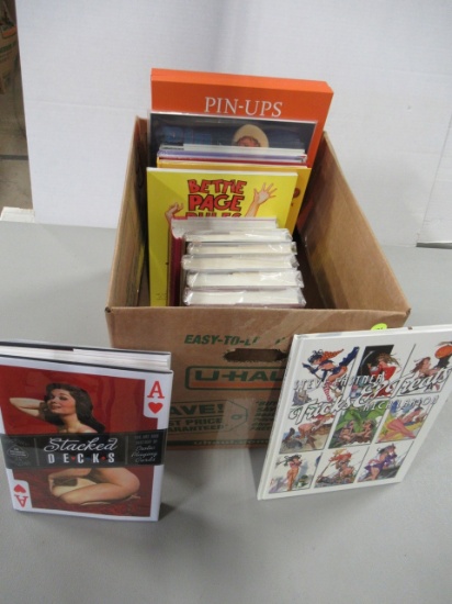 Group of  Pin-Up Related Hardcovers