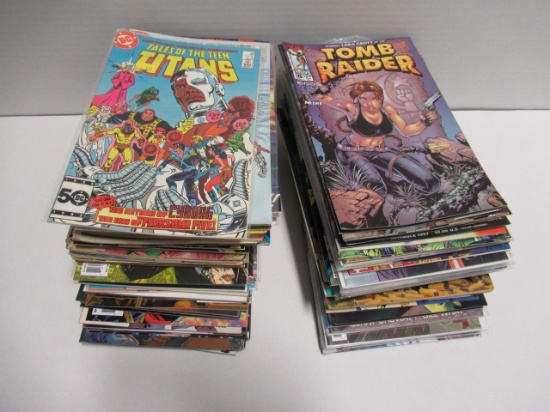 Comics Box Lot Marvel, Dc, Image, Valiant, Chaos