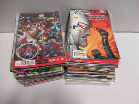 Marvel Comics Box Lot Spider-Man, Alpha Flight, Fantastic Four, X-Men, Avengers