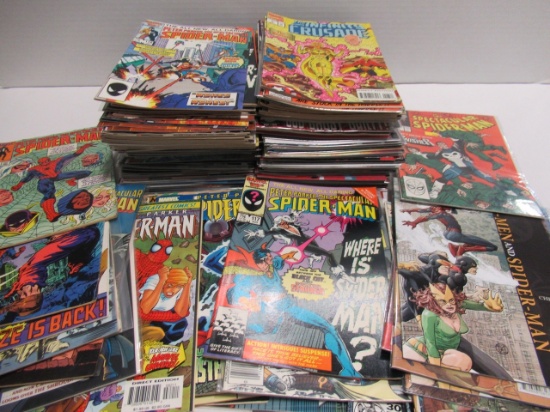Marvel Comics Box Lot Spider-man, Wolverine, Avengers.