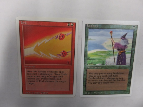 Lot of (2) Rare Revised MTG Cards