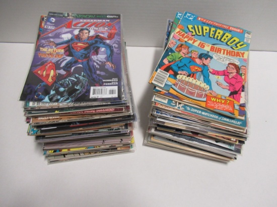 DC Comics Box Lot Superman, Batman & Robin, Spectre, Spirit