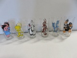 1970s Looney Tunes Pepsi Glass Lot