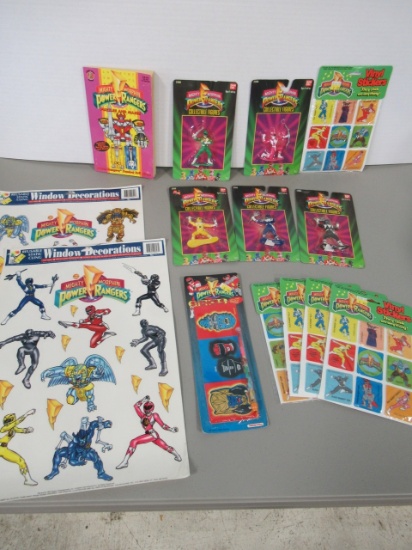 Power Rangers Toy & Goodies Lot