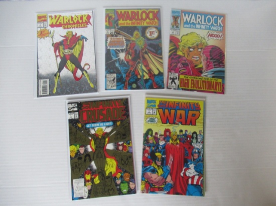 Warlock/Infinity (Marvel) Comic Lot of (5)