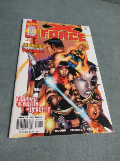 X-Force #100A Cheung White Border Variant