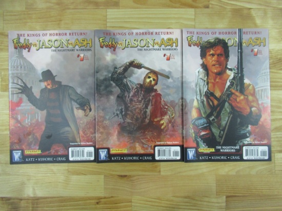 Freddy Vs. Jason Vs. Ash #1 (3 Covers)