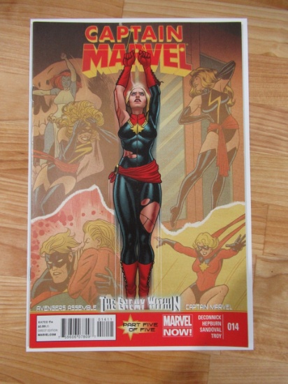 Captain Marvel #14/Key Ms. Marvel
