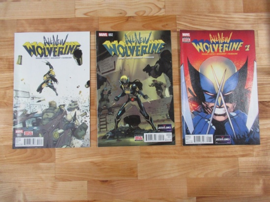 All-New Wolverine #1-3/Key