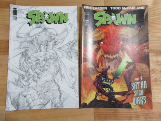 Spawn #261 Regular + Variant Cover