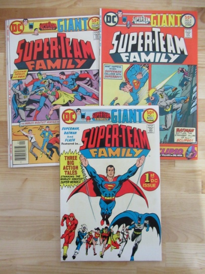Super-Team Family #1,5,6 (1975)