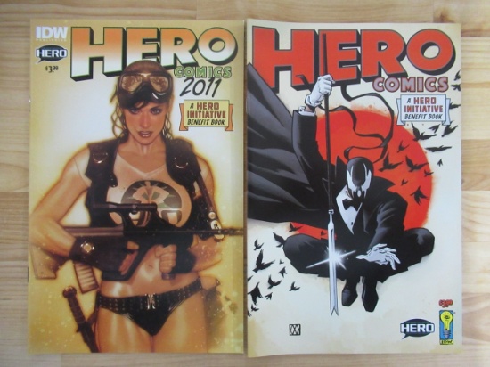 Hero Comics 2009 and 2011/Benefit Book