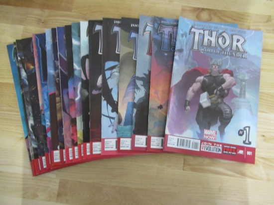 Thor God of Thunder Group of (18) #1-25