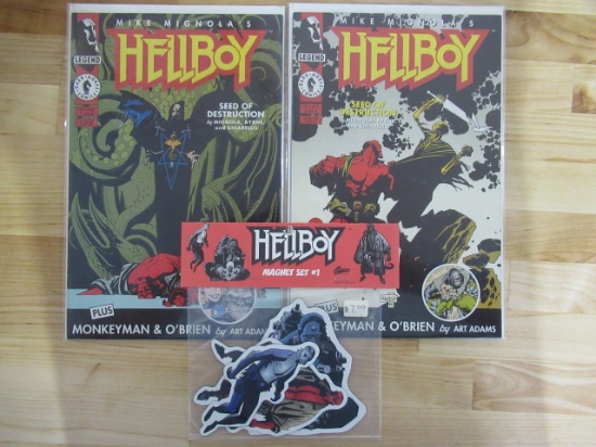 Hellboy Seed of Destruction #3-4 + Bonus