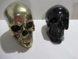 Life-Sized Skull Lot of (2)