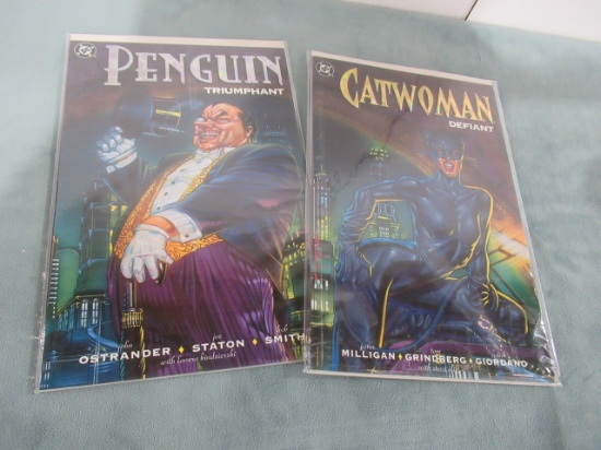 Catwoman Defiant/Penguin Triumphant Lot