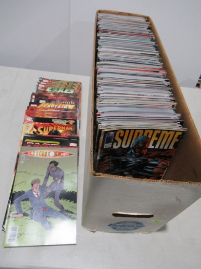 Long Box Full of Comics