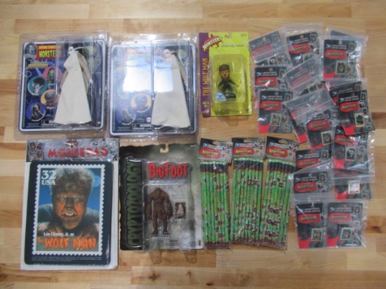 Universal Monsters Toys/Collectibles Box Lot