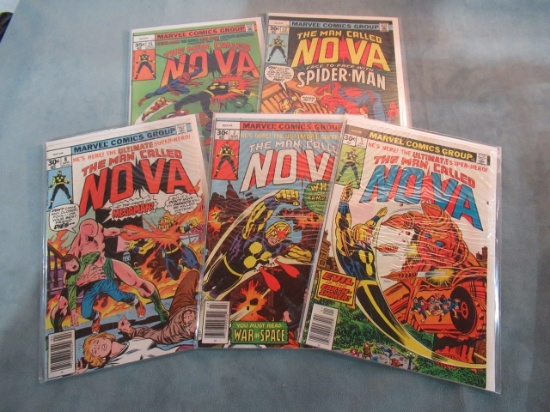Nova (Marvel) Bronze Age Lot of (5)