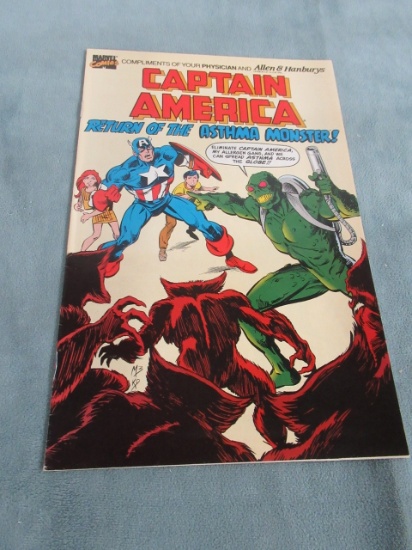 Captain America Promotional Comic Book