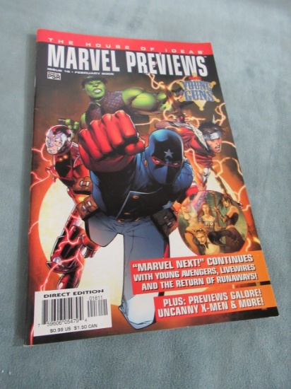 Marvel Previews #16 1st Young Avengers #1