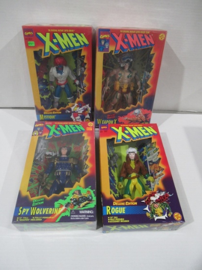 X-Men Deluxe Figure Lot of (4)