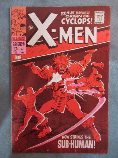 X-Men #41 Sub-Human Cover