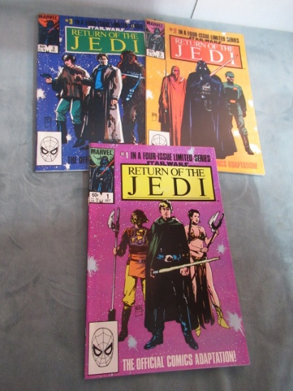 Return of The Jedi #1-3 Marvel