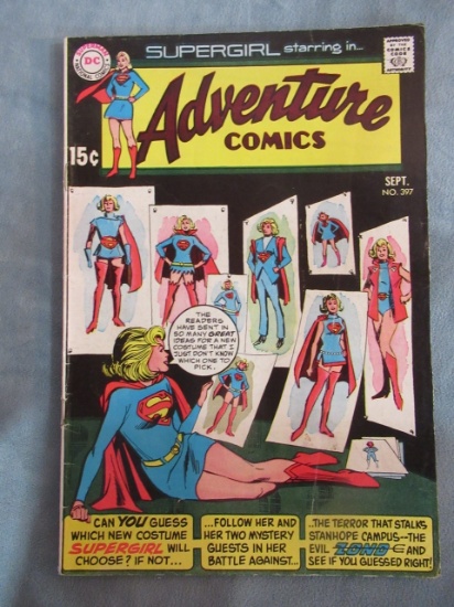 Adventure Comics #397/Supergirl Costumes Cover