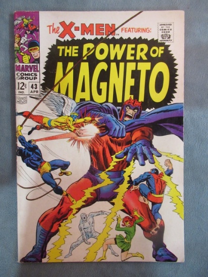X-Men #43 Magneto Cover