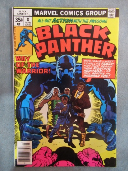 Black Panther #8 (1977 Series)/Key