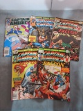 Captain America Group of (5) #167-309