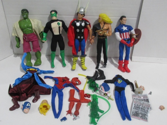 Marvel and DC Action Figure Lot