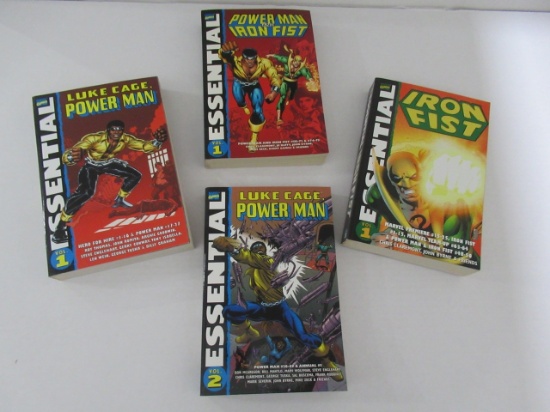 Marvel Essentials Lot of (4) Power Man/Iron Fist