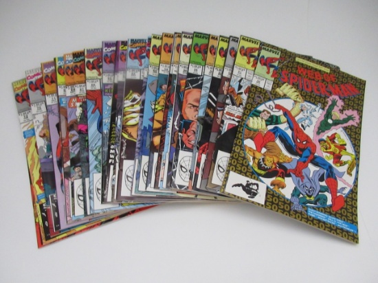 Web of Spider-Man Group of (24) #50-74