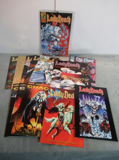 Lady Death/Evil Ernie/Chaos! Comic Lot