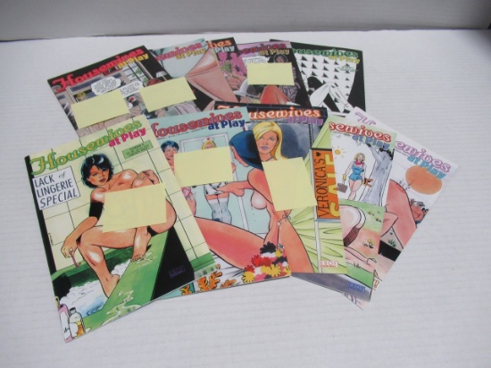 Eros Comix Lot of (10) Housewives at Play