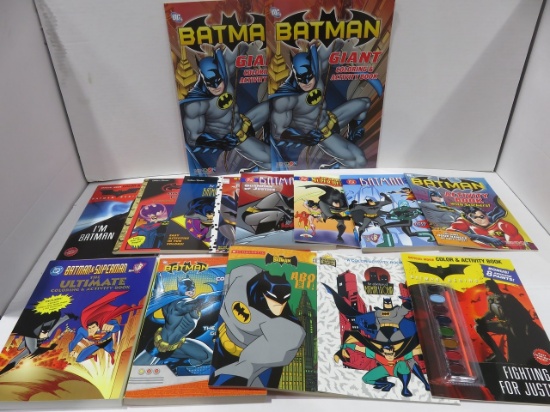 Batman Activity Book Large Lot