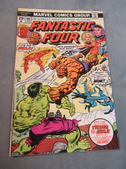 Fantastic Four #166/Thing Vs. Hulk!