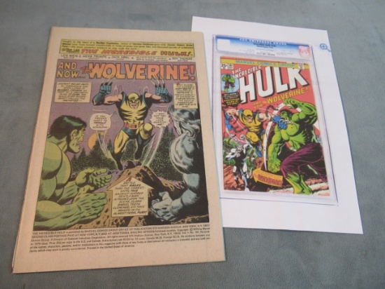 Hulk #181 - 1st Wolverine!