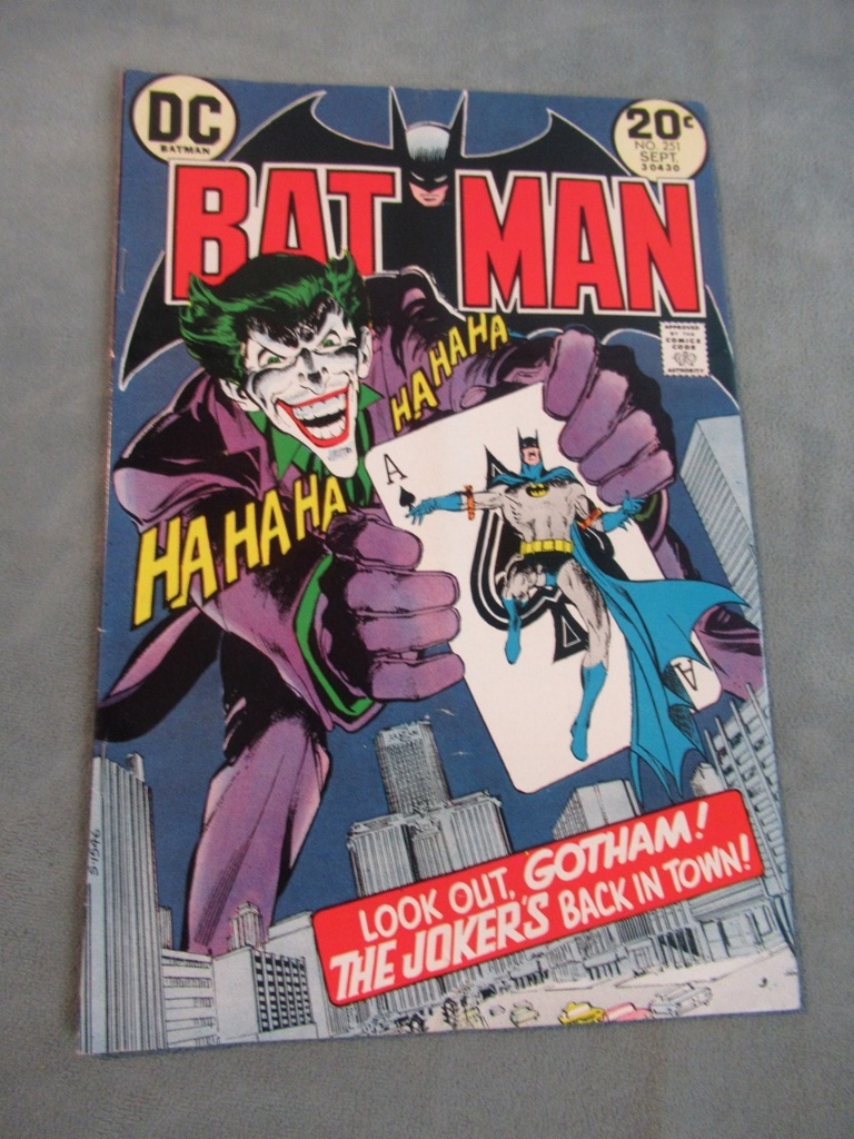 Batman #251 - Key Neal Adams Joker | Art, Antiques & Collectibles  Collectibles Comic Books | Online Auctions | Proxibid