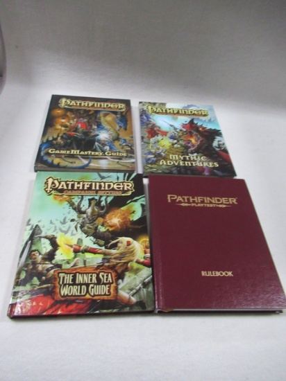 Pathfinder Hardcover RPG Book Lot of (4)