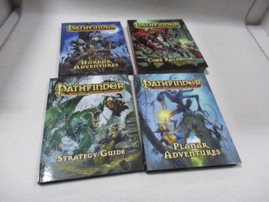 Pathfinder Hardcover RPG Book Lot of (4)