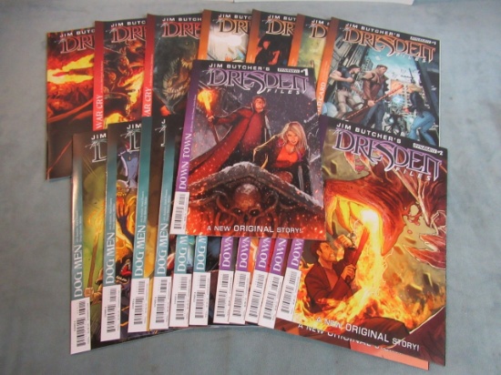 Jim Butcher's Dresden Files Comic Lot