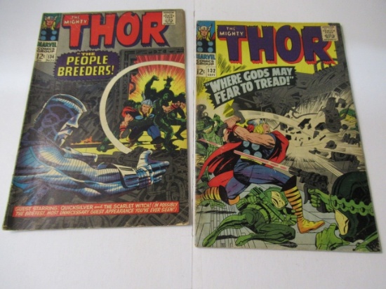 Thor #132+#134/1st Ego + High Evolutionary