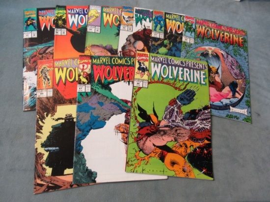 Marvel Comic Presents Lot of (9) Wolverine