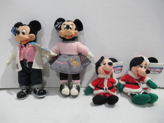 Mickey & Minnie Mouse Doll Lot