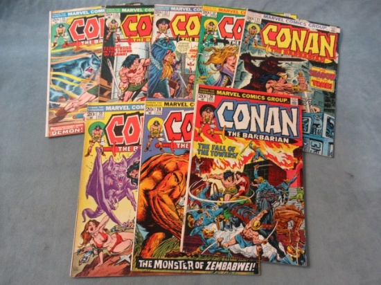 Conan Bronze Age Lot of (8)